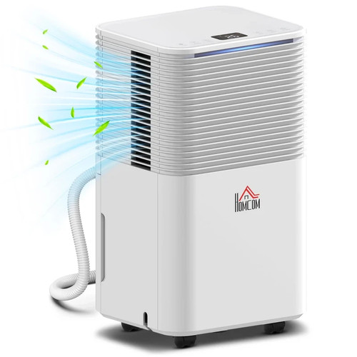 Homcom 12l day dehumidifier - 12l/day,