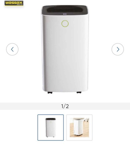 Wessex 12l dehumidifier with - wessex,