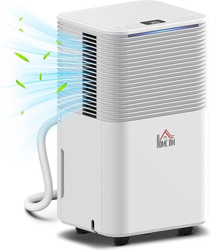Homcom 12l day dehumidifier - 12l/day,