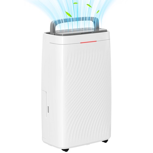 Homcom 16l dehumidifier - dehumidifier, with