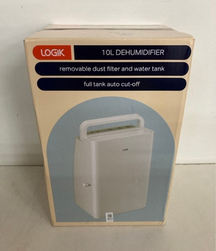 Logik 10l dehumidifier white - 10l,